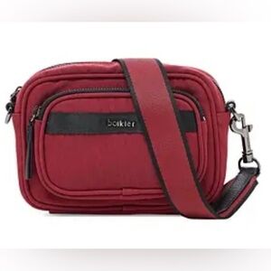 Botkier Women’s Cooper Nylon Malbec Color. Crossbody Camera Bag. Adj. Strap NWT